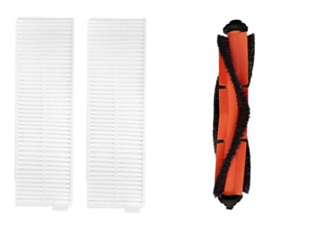 Xiaomi Vacuum Mop 2in1 Essential (MJSTG1) Robot Süpürge Uyumlu  3'lü Yedek Parça Seti